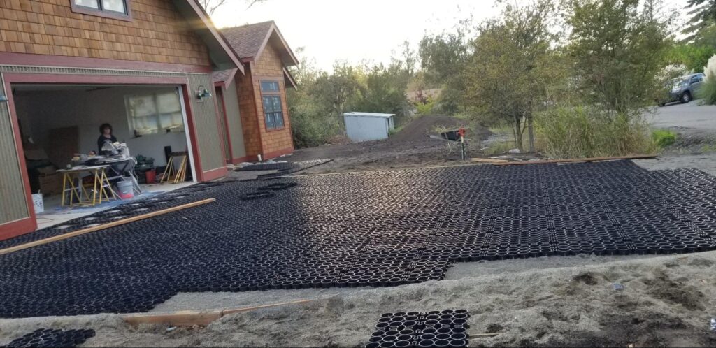 Elevate Your Driveway with Permeable Pavers from TRUEGRID® Instead of an Asphalt Millings Driveway