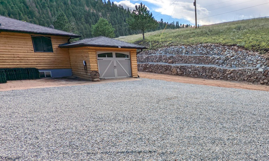 DIY Gravel Driveway Installation.